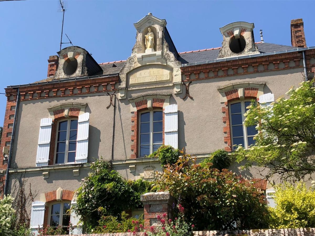 Chambres D'Hotes - Ancienne Ecole St Joseph Chanzeaux Εξωτερικό φωτογραφία